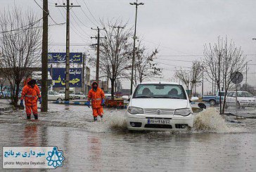 آمادگی شهرداری برای رفع آب‌گرفتگی معابر در صورت بارش شدید باران